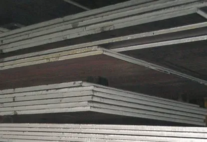 A517 Grau B per a la placa de vas a pressió